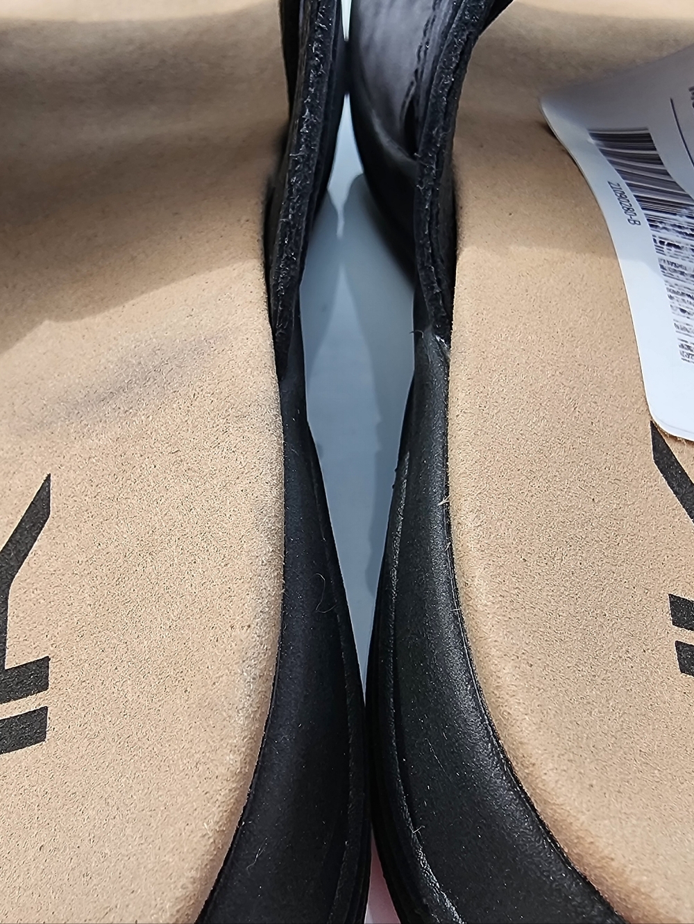 KURU Black Slip-On Comfort Sandals - Picture 5 of 6
